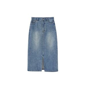 Women's Blue Denim Skirt